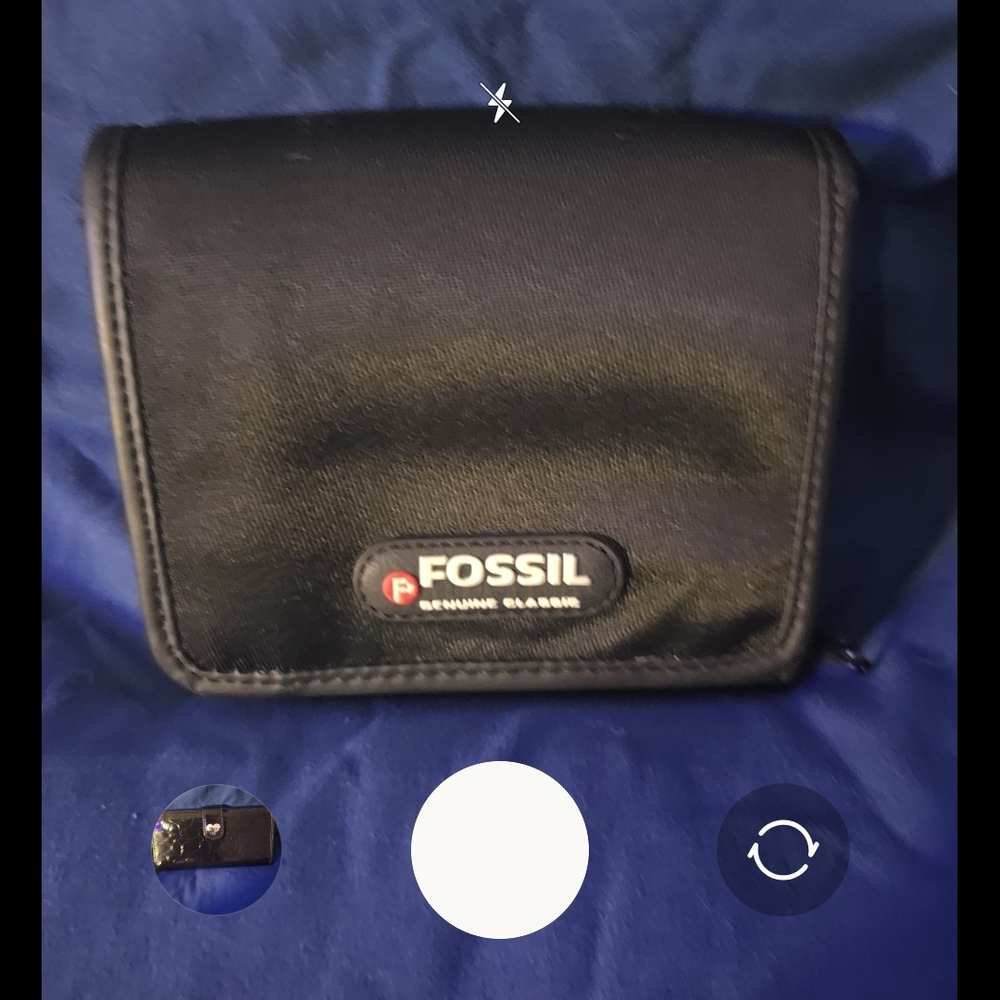 Fossil Genuine Classics Midnight Wallet
